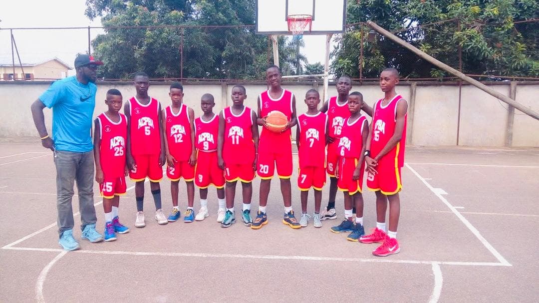 Wide shot of the academy facilities