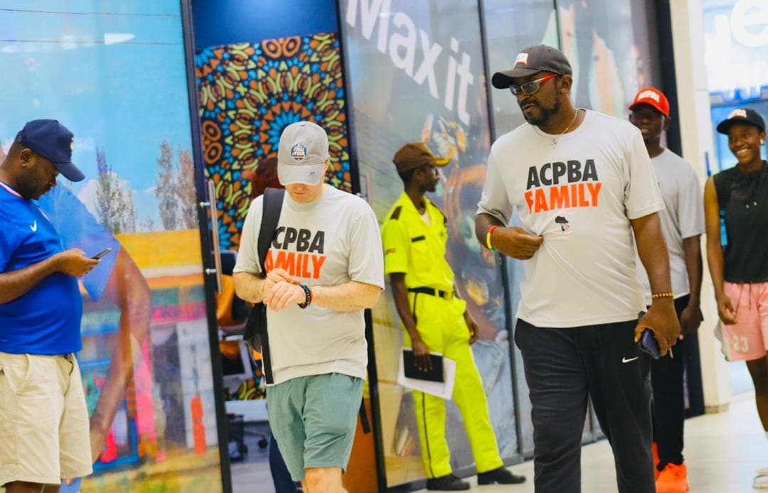 Wide shot of the academy facilities